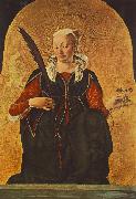COSSA, Francesco del St Lucy (Griffoni Polyptych)  dfg Sweden oil painting reproduction